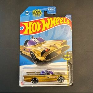 Gold Batmobile Toy Car
